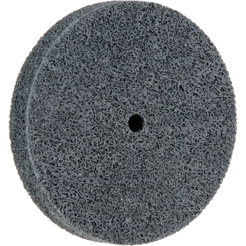 Meule homog&egrave;ne &agrave; faible densit&eacute; de s&eacute;rie 500 Standard Abrasives, 3" x 1/2", Arbre de 1/4", Grain de Fin, Carbure de silicium Air Extreme Inc.