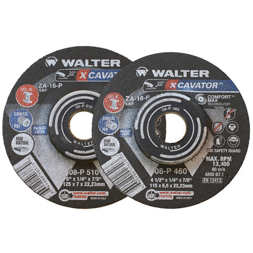 XCAVATOR Grinding Wheel, 9" x 1/4", 7/8" Arbor, Zirconium, Type 27 Air Extreme Inc.