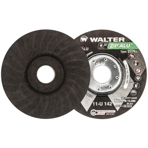 Zip Alu Cut-Off Wheel, 4-1/2" x 3/64", 7/8" Arbor, Type 27, Aluminum Oxide, 13300 RPM Air Extreme Inc.