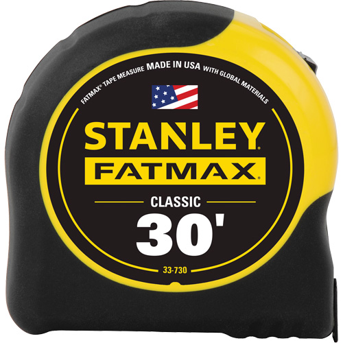 FatMax&reg; Classic Tape Measure, 1-1/4" x 30', Imperial Graduations Air Extreme Inc.