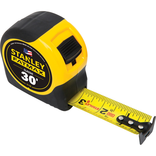 FatMax&reg; Classic Tape Measure, 1-1/4" x 30', Imperial Graduations Air Extreme Inc.