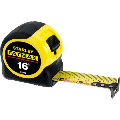 FatMax&reg; Measuring Tape, 1-1/4" x 16', 16ths of an Inch Graduations Air Extreme Inc.