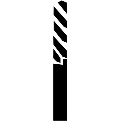 Through-Hole Carbide Tipped Drill, 1/4" Diameter Air Extreme Inc.