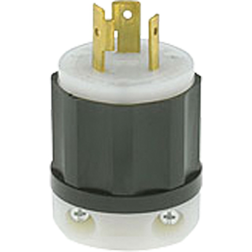 2-Pole 3-Wire Grounding Locking Plug, Nylon, 20 Amps, 250 V, L6-20P Air Extreme Inc.