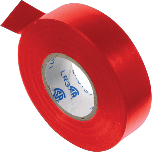 Electrical Tape, 19 mm (3/4") x 20.1 m (66'), Red, 7 mils Air Extreme Inc.