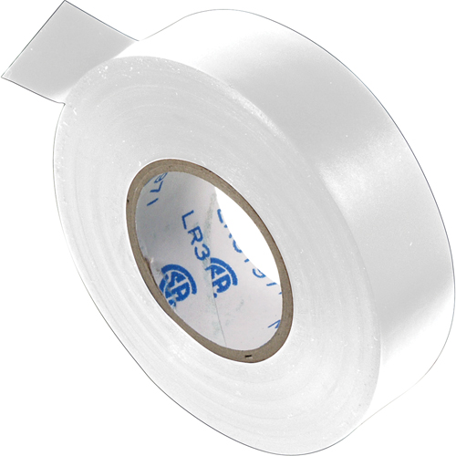 Rubans isolant, 19 mm (3/4") x 20,1 m (66'), Blanc, 7 mils Air Extreme Inc.