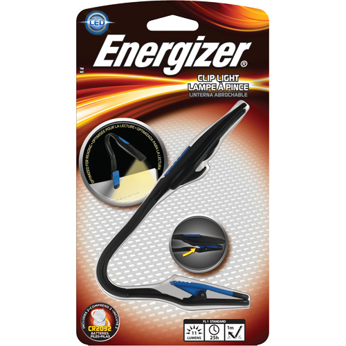 Lampe &agrave; pince, DEL, 11 lumens, Piles CR2032 Air Extreme Inc.