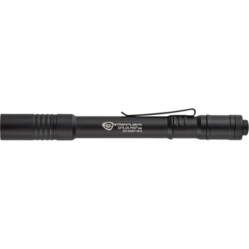 Lampe stylo USB Stylus Pro, DEL, 350 lumens, Corps en Aluminium, piles Rechargeable, Compris Air Extreme Inc.