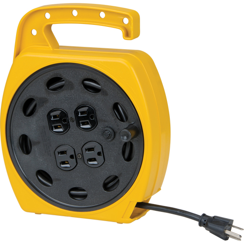 Cordons rallonges &agrave; enrouler, 25', SJT, Calibre de 16/3, 10 A Air Extreme Inc.