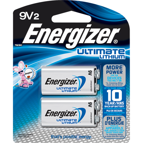 Batteries au lithium, 9 V Air Extreme Inc.