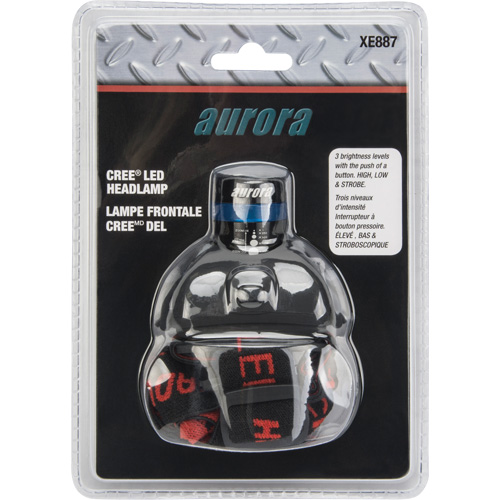 Lampe frontale Cree, DEL, 120 lumens, 6 hres de fonctionnement, piles AAA Air Extreme Inc.