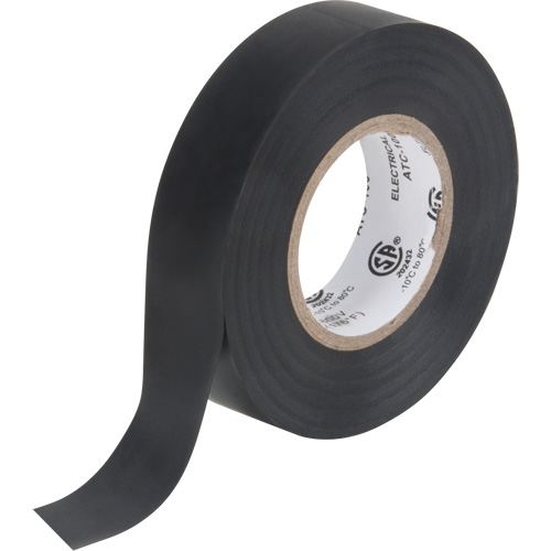 Electrical Tape, 19 mm (3/4") x 18 M (60'), Black, 7 mils Air Extreme Inc.