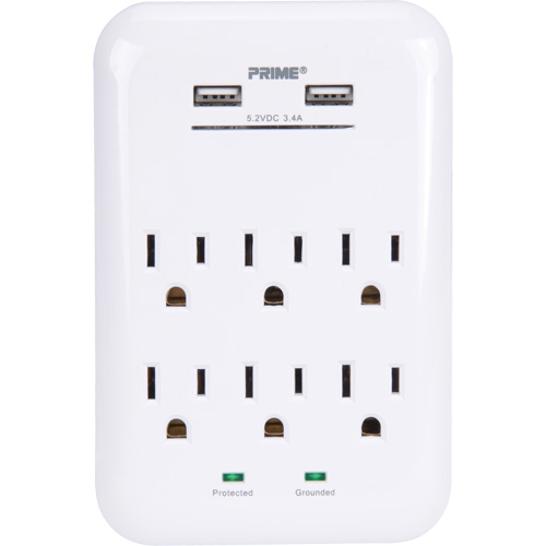 Prime&reg; USB Charger with Surge Protector Air Extreme Inc.