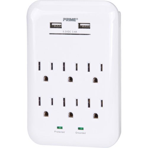 Prime&reg; USB Charger with Surge Protector Air Extreme Inc.