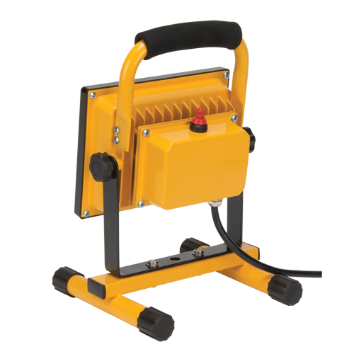 Portable Work Light, LED, 20 W, 2500 Lumens, Aluminum Housing Air Extreme Inc.