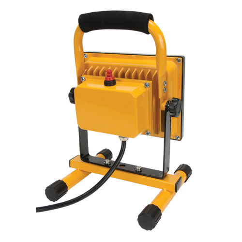 Portable Work Light, LED, 20 W, 2500 Lumens, Aluminum Housing Air Extreme Inc.