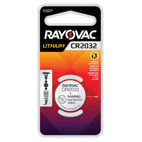 CR2032 Lithium Coin Cell Battery, 3 V Air Extreme Inc.