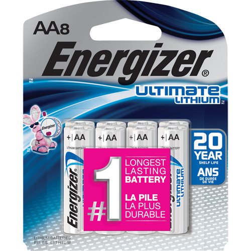 Batteries au lithium Ultimate, AA, 1,5 V Air Extreme Inc.