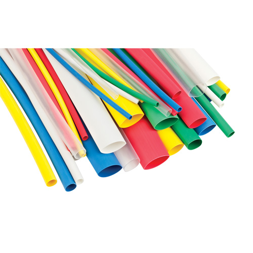 Tube thermor&eacute;tractable, Paroi mince, 1/2', 0,25" (6,35mm) - 0,25" (6,35mm) Air Extreme Inc.