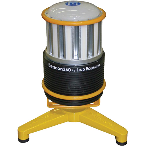 Lampe de travail portative Beacon360 GO avec support au sol, DEL, 45 W, 6000 lumens, Boîtier en Aluminium Air Extreme Inc.
