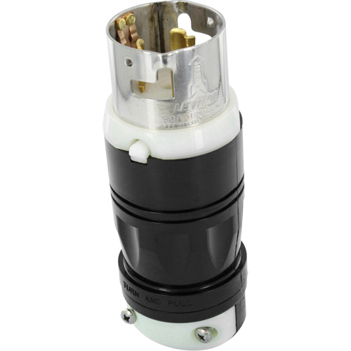 California Style Locking Plug, Nylon, 50 Amps, 120 V/250 V, Non-NEMA Air Extreme Inc.