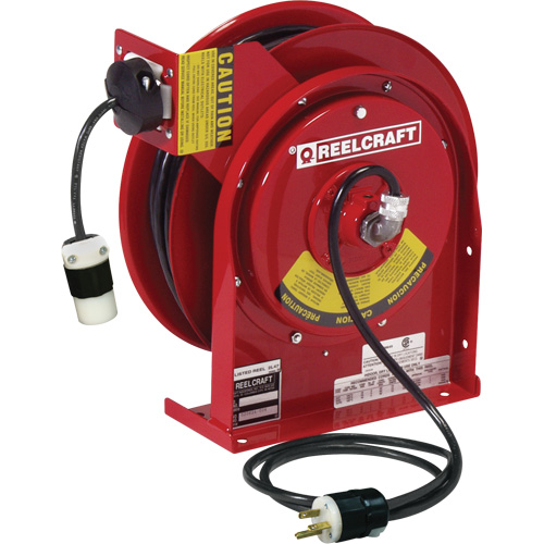 Power Cord Reel, 45', SJEOOW, 12 Gauge, 20 A Air Extreme Inc.