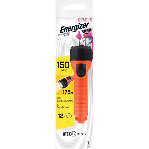 Lampe de poche portative Intrinsically Safe, DEL, 150 lumens, Piles AA Air Extreme Inc.