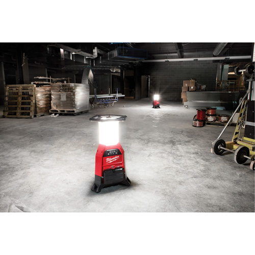 M18 Radius Site Light & Charger with One-Key, LED, 4800/9000/2500 Lumens, Plastic Housing Air Extreme Inc.