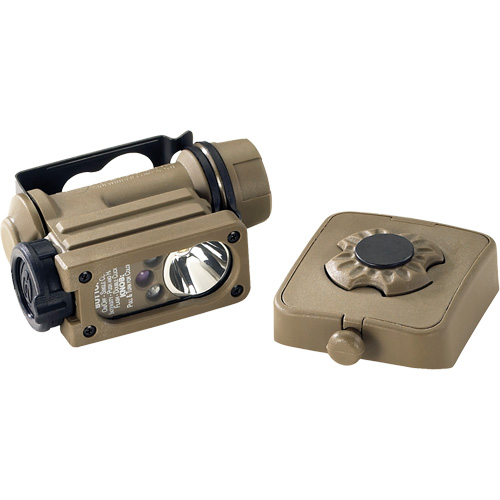 Lampe mains libres Sidewinder Compact II, mod&egrave;le militaire, DEL, 55 lumens, 6 hres de fonctionnement, piles AA Air Extreme Inc.