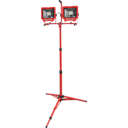 Twin Work Light with Tripod, LED, 72 W, 8000 Lumens, Aluminum Housing Air Extreme Inc.