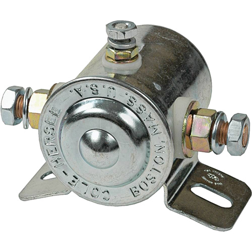 Grounded Continuous-Duty Solenoid Relay, Mini-Breaker, 12 V Air Extreme Inc.