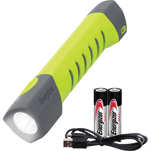 Small Pro Series Hybrid Handheld Flashlight, LED, 500 Lumens, Rechargeable/AA Batteries Air Extreme Inc.