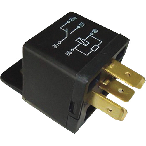 SPDT Mini Relay with Resistor, Plug, 40 Amps, 12 V Air Extreme Inc.