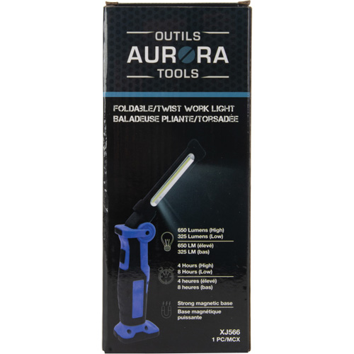 Baladeuse pliante/torsad&eacute;e, Magn&eacute;tique, Rechargeable, 350 lumens Air Extreme Inc.