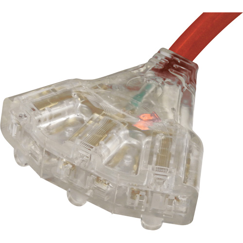 Rallonge pour g&eacute;n&eacute;ratrice avec triple fiche, STW, AWG 10, 3 prise(s), 25' Air Extreme Inc.