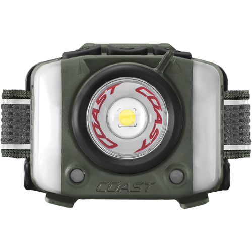 Lampe frontale FL97R &agrave; trois couleurs avec syst&egrave;me Twist Focus et commande vocale, DEL, 830 lumens, 2 hres de fonctionnement, piles Rechargeable Air Extreme Inc.