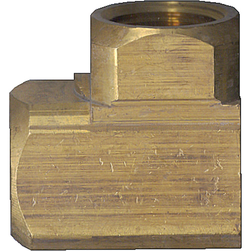 Extruded 90° Elbow Pipe Fitting, FPT, Brass, 1/8" Air Extreme Inc.