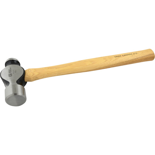 Ball Pein Hammer, 48 oz. Head Weight, Plain Face, Wood Handle Air Extreme Inc.