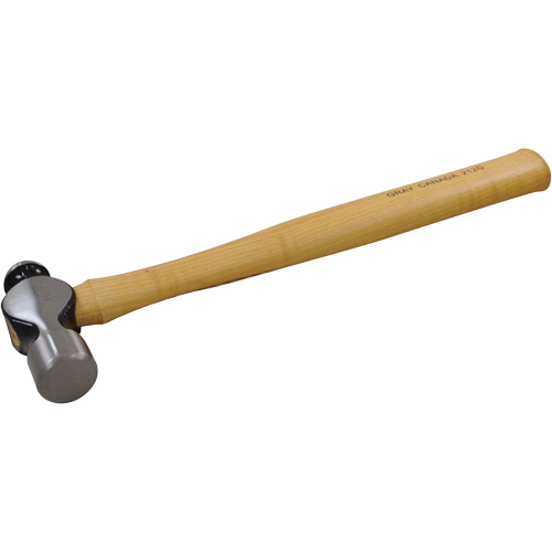 Ball Pein Hammer, 16 oz. Head Weight, Plain Face, Wood Handle Air Extreme Inc.