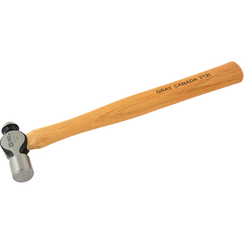 Ball Pein Hammer, 8 oz. Head Weight, Plain Face, Wood Handle Air Extreme Inc.