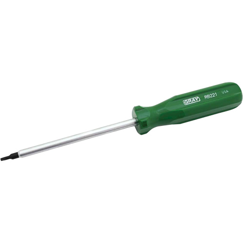 Extra-Long Square Recess Screwdriver, #1 Tip, Round, 10" L, Cushion Grip Handle Air Extreme Inc.