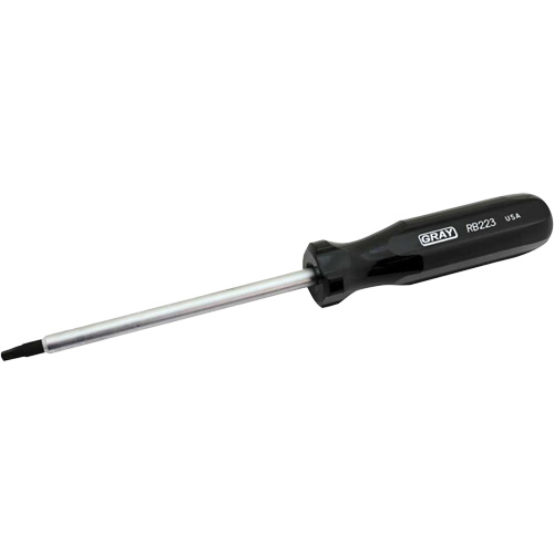 Extra-Long Square Recess Screwdriver, #3 Tip, Round, 10-1/4" L, Cushion Grip Handle Air Extreme Inc.