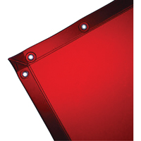 Rideau pour soudure, 72" x 72", Orange Air Extreme Inc.