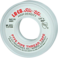 Slic-Tite&reg; PTFE Thread Tape, 300" L x 1/2" W, White Air Extreme Inc.