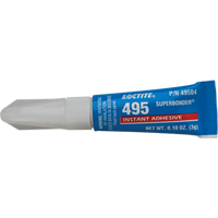 495 Super Bonder&reg; Instant Adhesive, Clear, Tube, 3 g Air Extreme Inc.