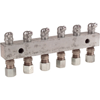 5-3/4" Long Header Block, 1/8" Thread Air Extreme Inc.