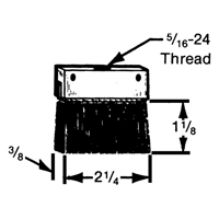 Brosses plates, rondes ou Roto Air Extreme Inc.
