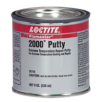 Fixmaster&reg; 2000° Putty, 8 oz., Cartridge, Silver Air Extreme Inc.
