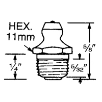 Fitting, 10 mm Thread Air Extreme Inc.
