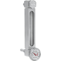 Aluminum Liquid Level Gauge, Threaded, 5" L, 205°F (96.11° C) Air Extreme Inc.